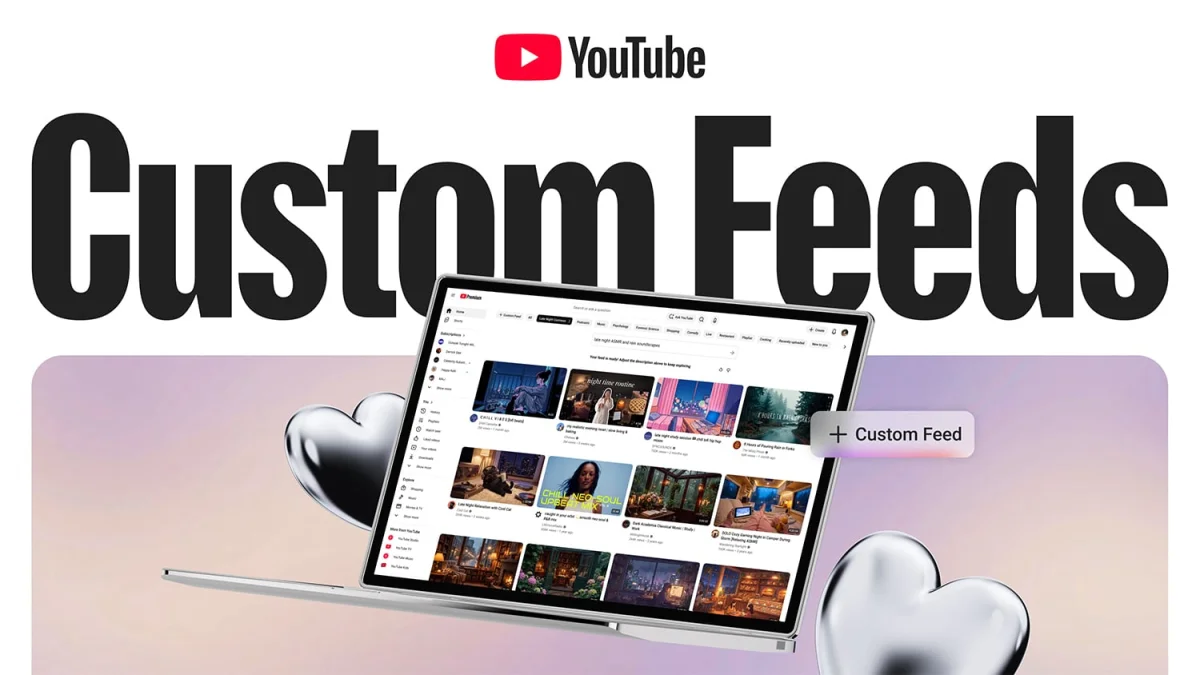 YouTube Custom Feeds Let Users Shape Their Homepage Recommendations