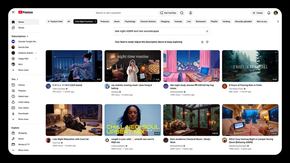 Your Custom Feed is ready!