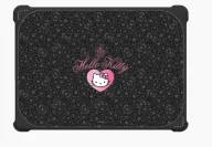 Hello Kitty Wild Black Leopard Laptop Case