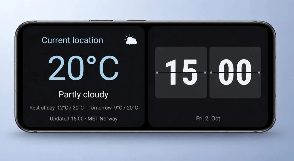Foldy App - Android Standby Mode for foldables