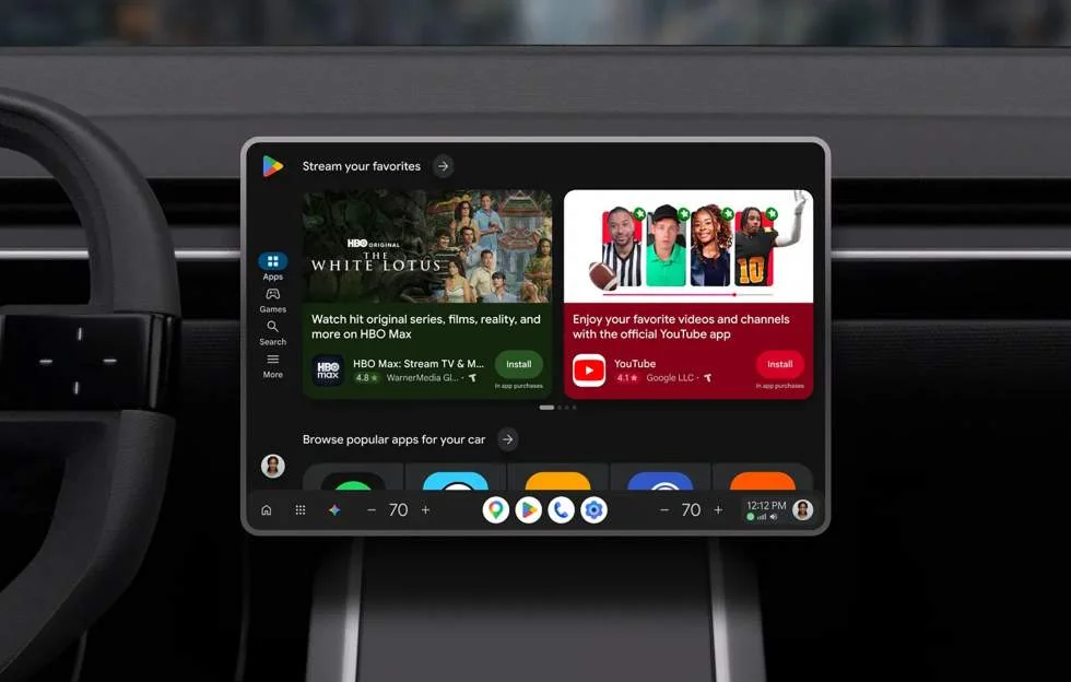 Google Play Redesign Aims to Make Android Automotive Apps Easier to Find